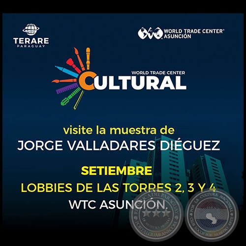 Muestra de Jorge Valladares - Desde el 1 al 30 de Septiembre 2018